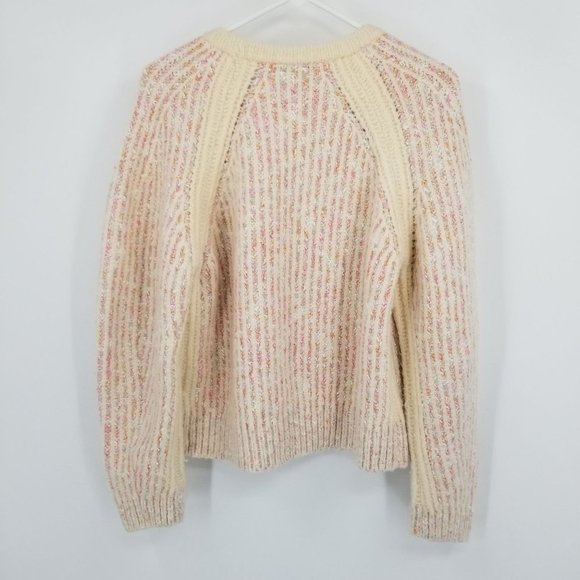 J. Crew Space Dyed Crewneck Sweater Alpaca and Merino Wool Blend - Picture 3 of 12